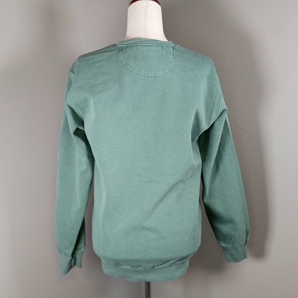 COMFORT COLORS Embroidered Bible Scripture Sweatshirt Psalm 23:1 Cotton Size S - Picture 8 of 11